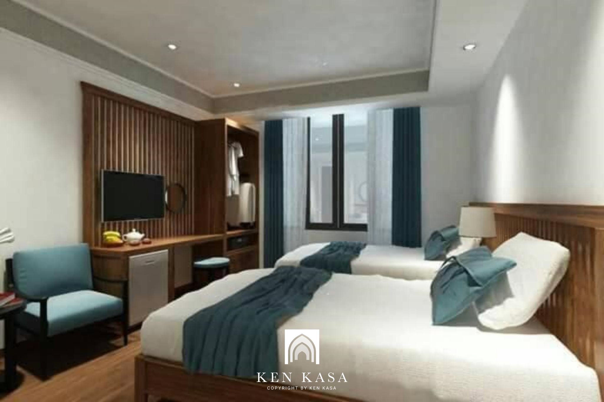 không gian lưu trú của Tam Coc Condeluz Boutique Hotel